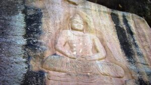 Ancient Swat Buddha Statue in Jahanabad, Pakistan