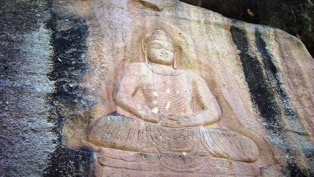 Ancient Swat Buddha Statue in Jahanabad, Pakistan